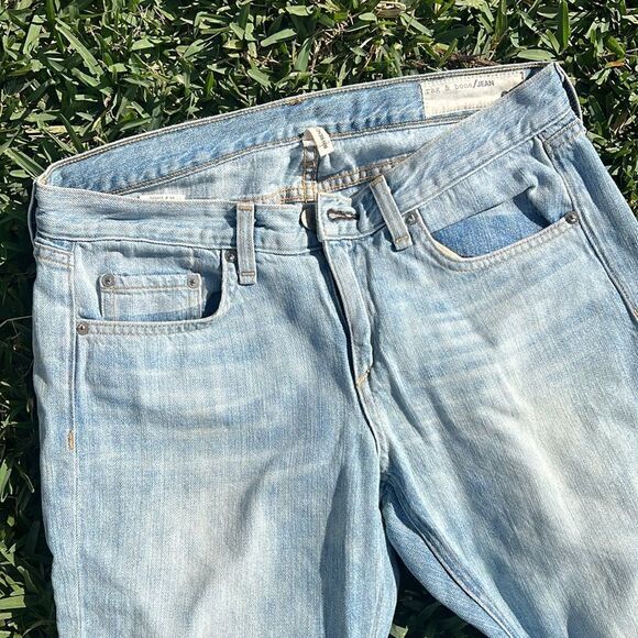 Rag & Bone Jean - Size 27 - LIKE NEW - Light Wash Jeans - Picture 3 of 6